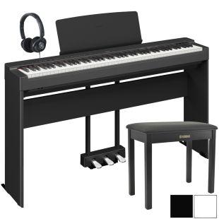 P-225 Portable Digital Piano Pack - Black or White