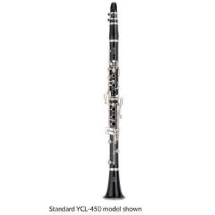 YCL-450E Intermediate Bb Clarinet with Grenadilla Body and Silver Plated Keys