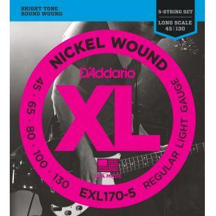 EXL170-5 5-String Bass Guitar Strings