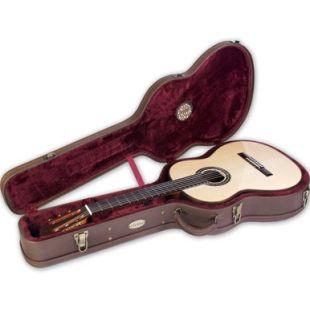 Humidified Archtop Wood Case Esteso Brown
