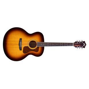 F-250E Deluxe Jumbo Acoustic Guitar in Antique Burst finish