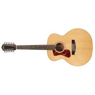 A Grade Refurbished F-2512E Maple Left-Handed 12-String Jumbo Acoustic Guitar