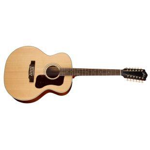 F-412E Jumbo Acoustic Guitar in Natural finish