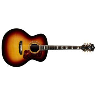 F-55E Jumbo Acoustic Guitar in Antique Burst finish