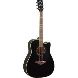 FGC-TA-BL Trans-Acoustic Cutaway Electro Acoustic Guitar