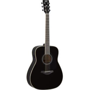 FG-TA TransAcoustic Guitar In Black Finish