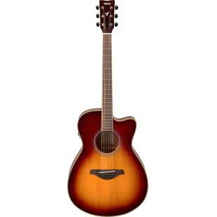 A Grade Refurbished FSC-TA-BS Trans-Acoustic Cutaway Electro Acoustic Guitar