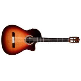 Fusion Orchestra CE CD Tear Drop Burst Classical Guitar