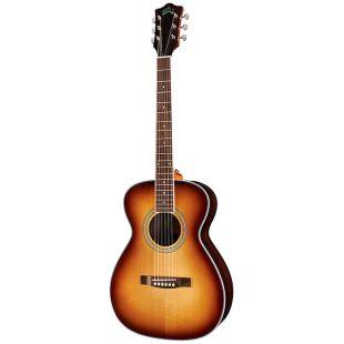 M-260E Deluxe Concert Acoustic Guitar in Edge Burst finish