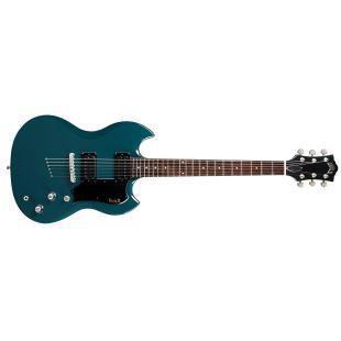 A Grade Refurbished Polara Electric Guitar in Catalina Blue Steel finish