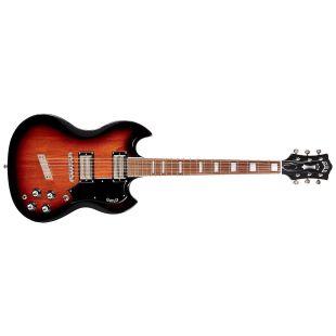 Polara Deluxe Electric Guitar in Vintage Sunburst finish