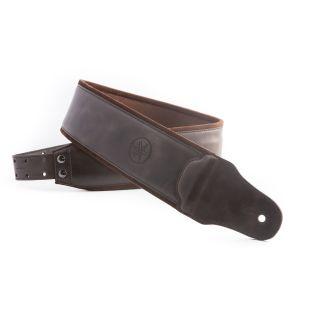 Smooth Premium Aged Leather Guitar & Bass Strap
