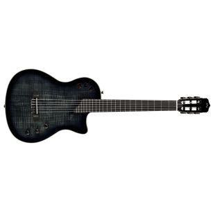 A Grade Refurbished Stage Black Burst W/B Classical Guitar