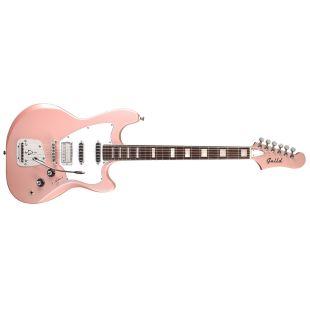 A Grade Refurbished Surfliner Deluxe Electric Guitar in Rose Quartz Metallic finish