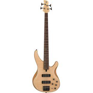 TRBX604FM 4-String Electric Bass Guitar In Natural Satin Finish