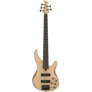 TRBX605FM 5-String Electric Bass Guitar In Natural Satin Finish