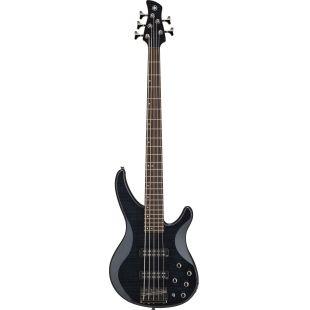 B Grade Refurbished TRBX605FM 5-String Electric Bass Guitar In Translucent Black Finish