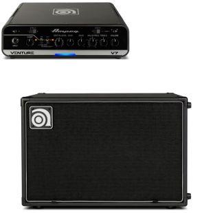 Venture V7 Bass Head and VB-212 Cabinet bundle