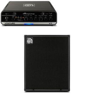 Venture V7 Bass Head and VB-410 Cabinet bundle