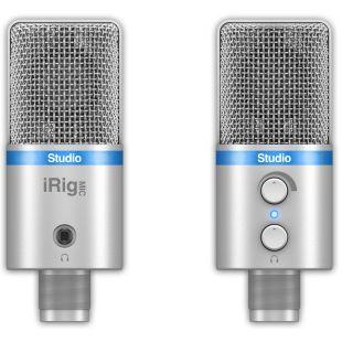 B Grade Refurbished iRig Mic Studio Digital Condenser Microphone - Silver