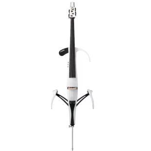 SVC300C Silent Cello in Pearl White Finish
