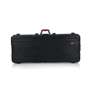 Molded 61-note Keyboard Case With Wheels
