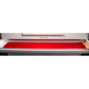Piano Keyboard Dust Cover Red Felt