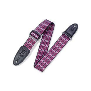 MPLL-001 Polyester Icon Signature Logo 2" Guitar Strap with Leather Ends 