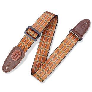 MPLL-002 Polyester Icon Signature Logo 2" Guitar Strap with Leather Ends 