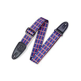 MPLL-003 Polyester Icon Signature Logo 2" Guitar Strap with Leather Ends 