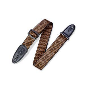 MPLL-004 Polyester Signature Logo 2" Guitar Strap with Leather Ends 