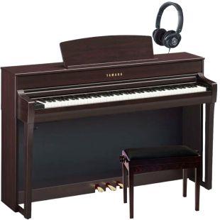 CLP-745 Clavinova Rosewood Digital Piano Deluxe Pack