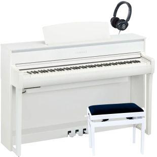 CLP-775WH Clavinova Digital Piano Deluxe Pack