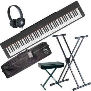 *NEW** P-225 Black Portable Digital Piano Deluxe Pack