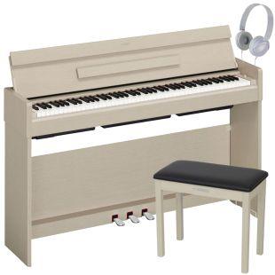 YDP-S35WA Digital Piano With B1-WA Piano Stool and Headphones