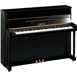 **NEW** b2 Transacoustic Upright Piano in Polished Ebony Finish