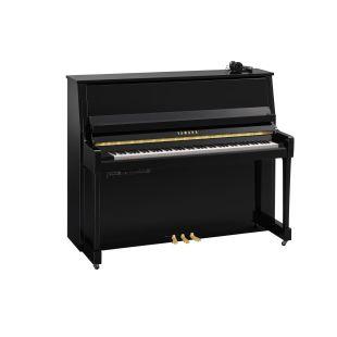 B30 Silent Upright Piano in Polished Ebony Finish