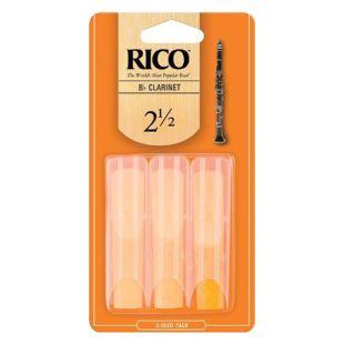 RCA0325 2.5 Strength Reeds for Bb Clarinet Pack of 3