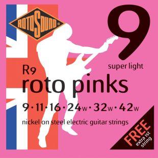Roto R9 Electric Guitar Strings 