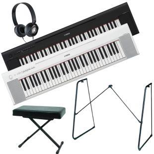 NP-15 Piaggero 61-Key Slimline Home Keyboard Essentials Pack