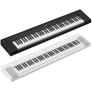 NP35 the 76-Key slimline home keyboard in black or white