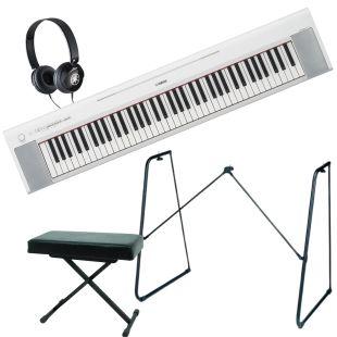 NP-35 Piaggero 76-Key Slimline Home Keyboard Essentials Pack