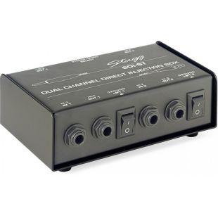 SDI-ST 2-Channel Passive DI Box with Mono/Stereo Switch
