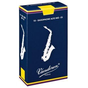 Traditional Size 2.5 Reeds for Eb Alto Saxophone (Box of 10)