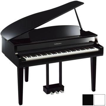 Yamaha AvantGrand NU1XA Hybrid Piano - Polished White – Kraft Music