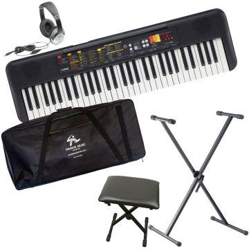 Yamaha PSR-F52 Electronic Portable Keyboard Full Piano Package (PSRF52 PSR  F52)
