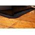 Heat Resistant Piano Carpet in Black 