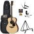 Natural Finish Guitar, Stand, Bag, Plectrums, Capo and Tuner