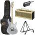 Guitar in Grey Finish with Maple Fingerboard, THR10WII Wireless Amp, G10TII Relay, Softcase and Stand