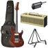 Guitar in Root Beer Finish, THR30II Wireless Amp, G10TII Relay, Softcase and Stand